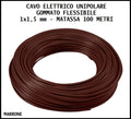 CAVO FS17 MARRONE 1×1,5 mm² MATASSA 100 METRI (PREZZO A METRO)