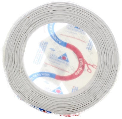 CAVO FS17 BIANCO 1×2,5 mm² MATASSA 100 METRI