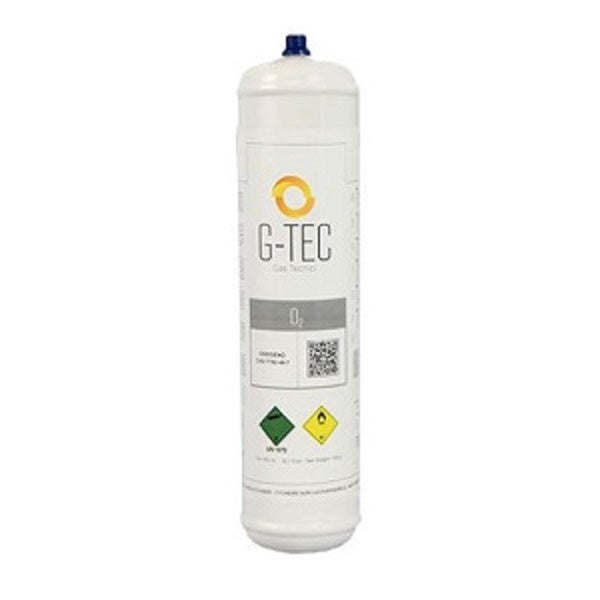 BOMBOLA OSSIGENO G-OXYGEN DA 0,95 LITRI / 0,112 MC (112 LITRI)