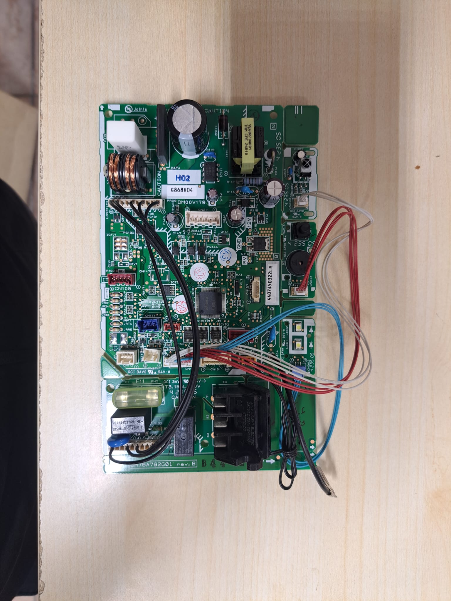 SCHEDA CONTROLLO SPLIT MSZY35