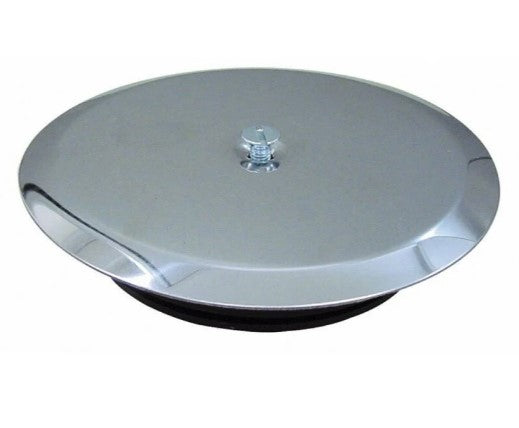 TAPPO ESPANSIONE PER POZZETTO CON PLACCA INOX DIAMETRO 100