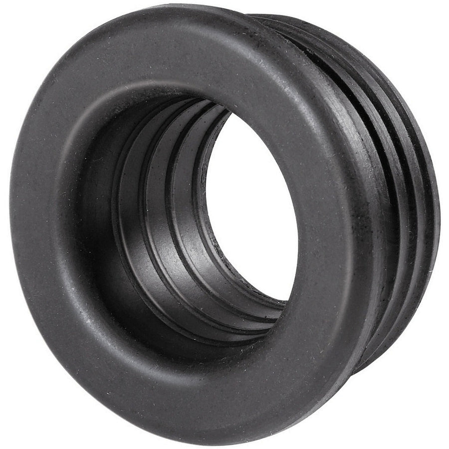 BLISTER 2 PEZZI MORSETTO IN GOMMA NERA Ø 40 mm PER CANOTTI Ø 26-30-32 mm