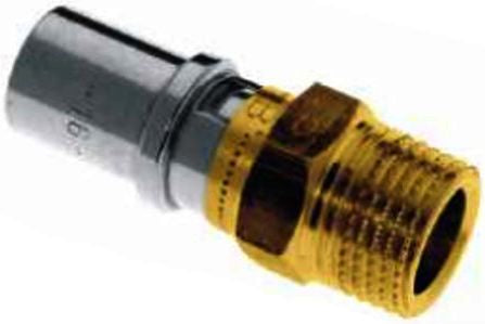 RACCORDO DIRITTO FILETTATO MASCHIO DIAMETRO 16 mm x 1/2" BAMPI SISTEMA BALPEXGAS