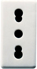PRESA BIVALENTE 2P+T 1 MODULO 16 A 250 V ac