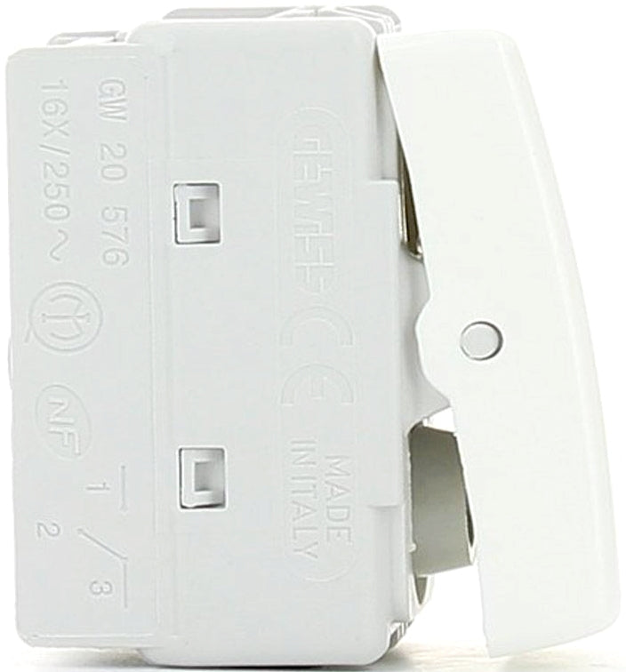 DEVIATORE UNIPOLARE 16 A 250 V ac 1 MODULO