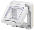 CALOTTA STAGNA 2 POSTI IP55 GEWISS, COMPATIBILE CON SERIE SYSTEM.