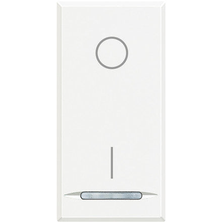 INTERRUTTORE BIPOLARE AXOLUTE  BIANCO