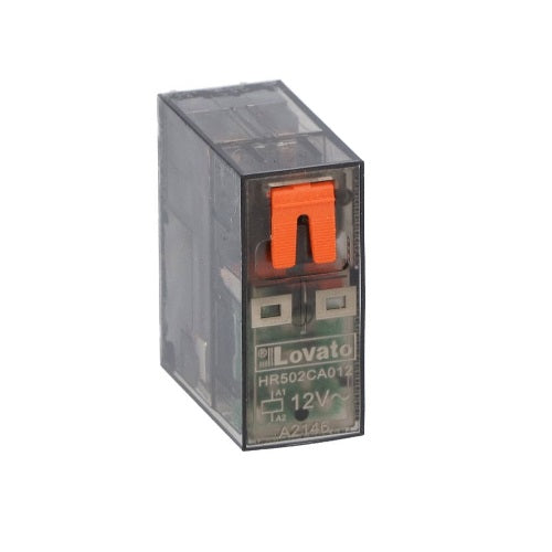 RELE' MINIATURIZZATO 2 SCAMBI 8A 12VAC + LED