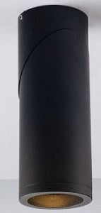 PLAFONIERA GENESIS GU10 NERA 6X15.5CM