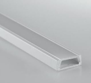 PROFILO INVISILINE BIANCO INCASSATO IN CARTONGESSO INCLUSO DIFFUSORE MILKY 200X11 7X1 25CM