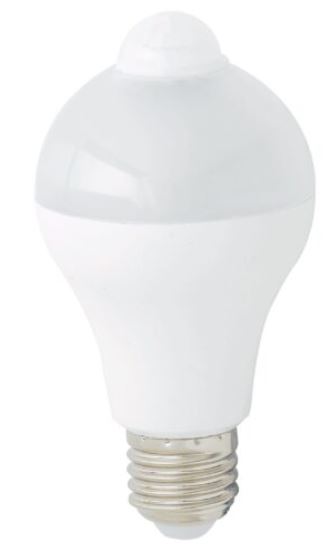 LAMPADINA LED CON SENSORE DI MOVIMENTO E27 12W 1100LM 4000K 150? 60X126mm 15000h CRI80