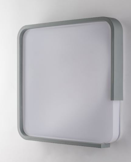 PLAFONIERA LED WAYOUT GRIGIA 40W 4125LM CCT 48 5X7 5X48 5CM