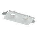 INCASSO SENSO BIANCO 2XGU10 24X12X4CM