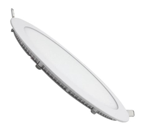 INCASSO LED ULTRASOTTILE SLIM BIANCO IN ALLUMINIO 8WW 760LM CCT 12X12X1 85 CM.