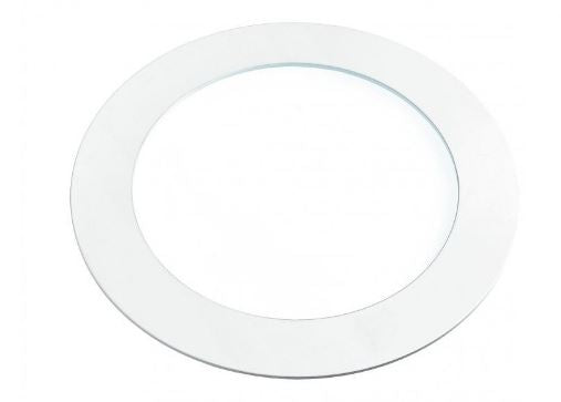 FARETTOA A INCASSO LED SLIM TONDO TERMOPLASTICA BIANCO 12W 1200LM CCT D.170,7X25,4MM