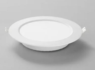 INCASSO LED SLIM TONDO TERMOPLASTICA BIANCO 18W 1980LM CCT D.220.7X28.9MM