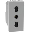 BTICINO - BTIJG4180 MATIXGO - PRESA ITA BIVALENTE P17/11 GRIGIO