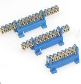 MORSETTIERA OTT. 7X16MMQ CON SUPPORTO BLUE