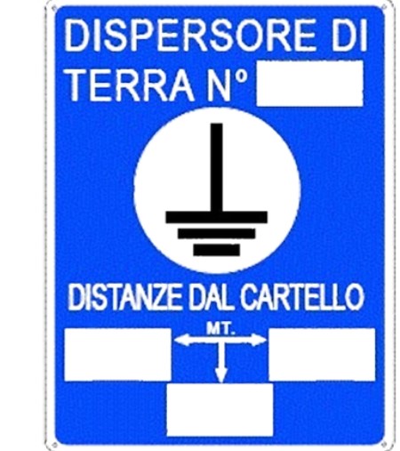 CARTELLO SEGNALETICO DISPENSORE DISTANZA DIM. 125X175