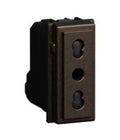 PRESA LIVING NOW 2P+T 10/16A 250VAC BRONZE