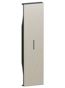 COVER COMANDO 1 MODULO CHAMPAGNE