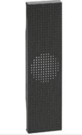 COVER SUONERIA 1 MODULO NERO LIVING NOW
