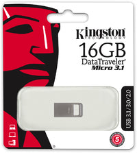 PEN DRIVE 16GB USB KINGSTON