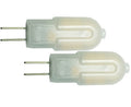 KIT 2PZ LAMPADINE LED G4 12V AC/DC 1 5W 120LM 3000K 360 12*37mm 25000h CRI80
