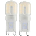 BLISTER 2 LAMPADINE LED G9 2,5W LUCE NATURALE