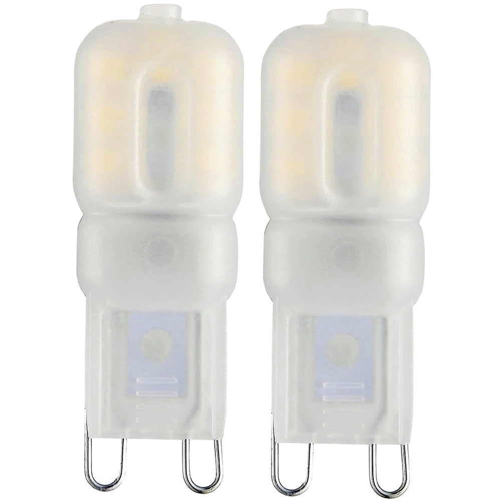 BLISTER 2 LAMPADINE LED G9 2,5W LUCE NATURALE