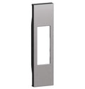 COVER PRESA ITA 10/16A 1MODULO ACCIAIO