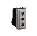 PRESA 2P+T 10/16A 250VAC ACCIAIO