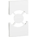COVER PER PRESA SHUKO 2 MODULI BIANCO  LIVING NOW