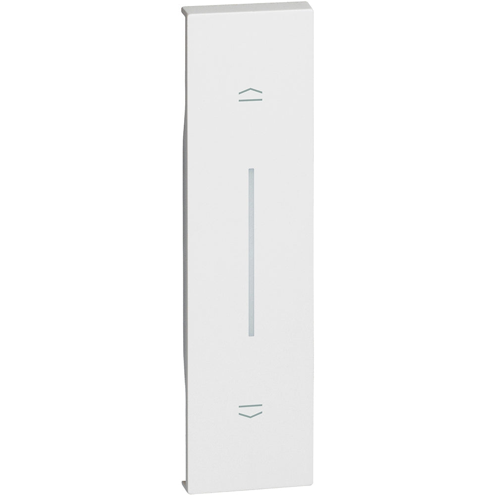 COVER 1 MODULO BIANCA PER PULSANTI INTERBLOCCATI BTICINO LIVING NOW