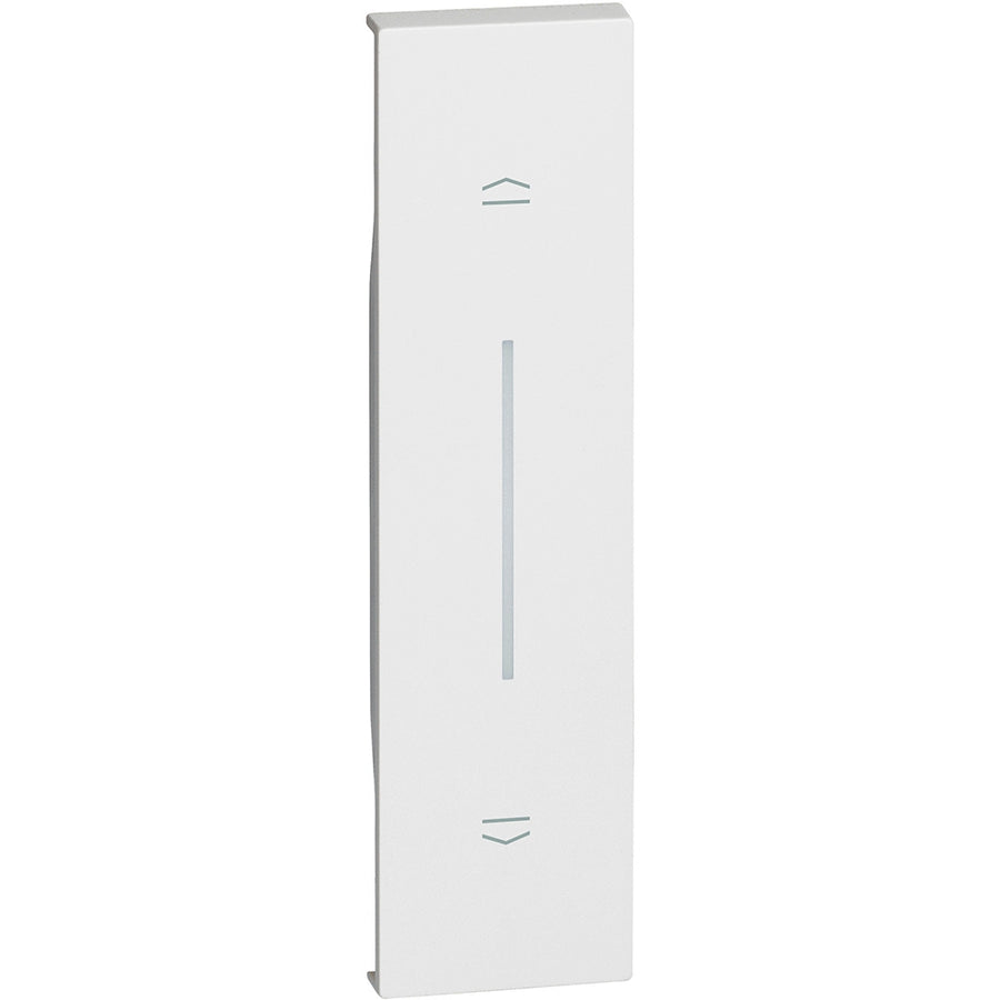 COVER 1 MODULO BIANCA PER PULSANTI INTERBLOCCATI BTICINO LIVING NOW