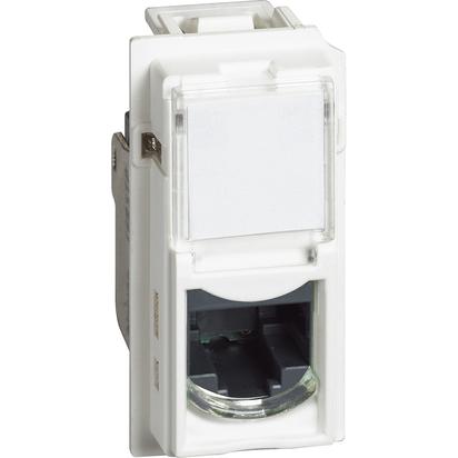 PRESA DI RETE RJ45  1 MODULO  LIVING NOW