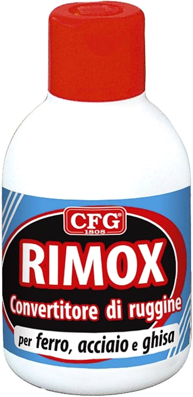 RIMOX FOSFATIZZANTE CONVERTITORE DI RUGGINE E LUCIDANTE IN FLACONE DA 200 ml