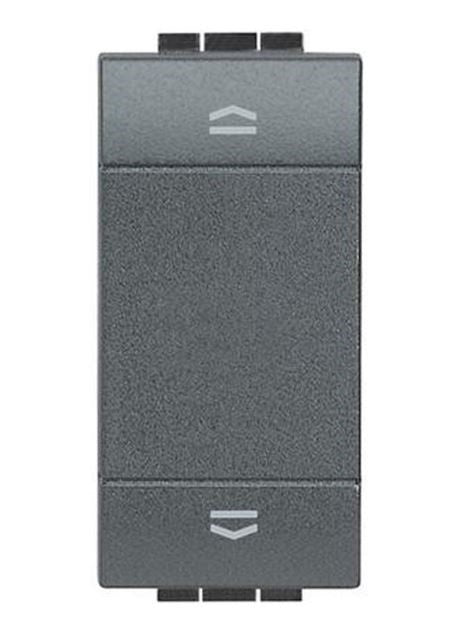 BTICINO LIVING LIGHT PULSANTE DOPPIO INTERB. L4037N