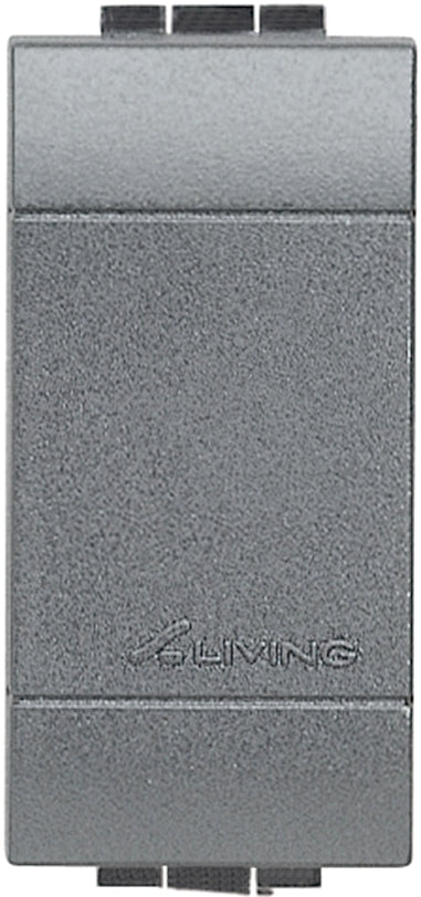 FALSO POLO 1 MODULO COLOR ANTRACITE BTICINO LIVINGLIGHT