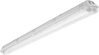 PLAFONIERA STAGNA LED ATLANTIC 2XT8 IP65 126X11 8X7 4CM