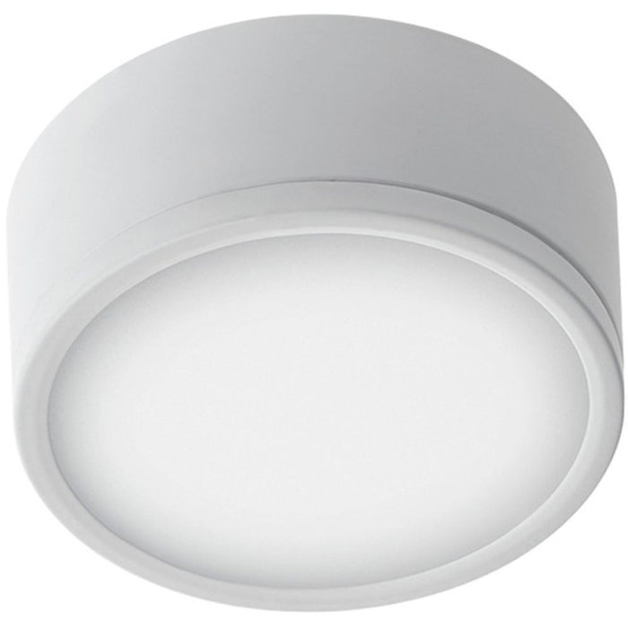 PLAFONIERA TONDA BIANCA IN ALLUMINIO 16W LUCE NATURALE