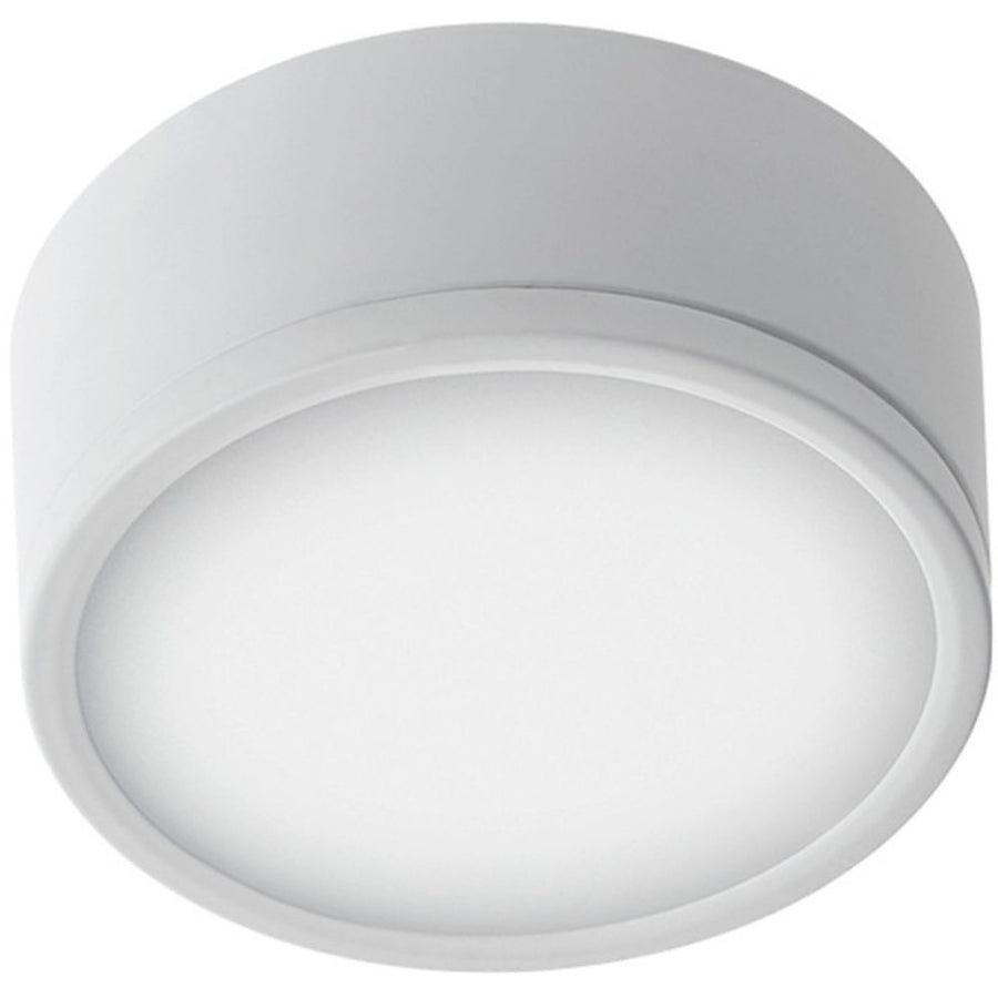 PLAFONIERA TONDA BIANCA IN ALLUMINIO 16W LUCE NATURALE