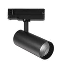 FARO BINARIO PLANE NERO LED 30W 3600LM 3000K 7X15CM