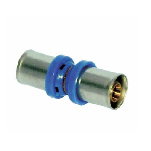 RACCORDO DRITTO INTERMEDIO A PRESSARE Ø32x32 - BAMPI