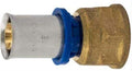 RACCORDO DIRITTO FILETTATO A PRESSARE FEMMINA 26X3/4"