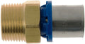 RACCORDO DRITTO FILETTATO A PRESSARE MASCHIO Ø 32×1"