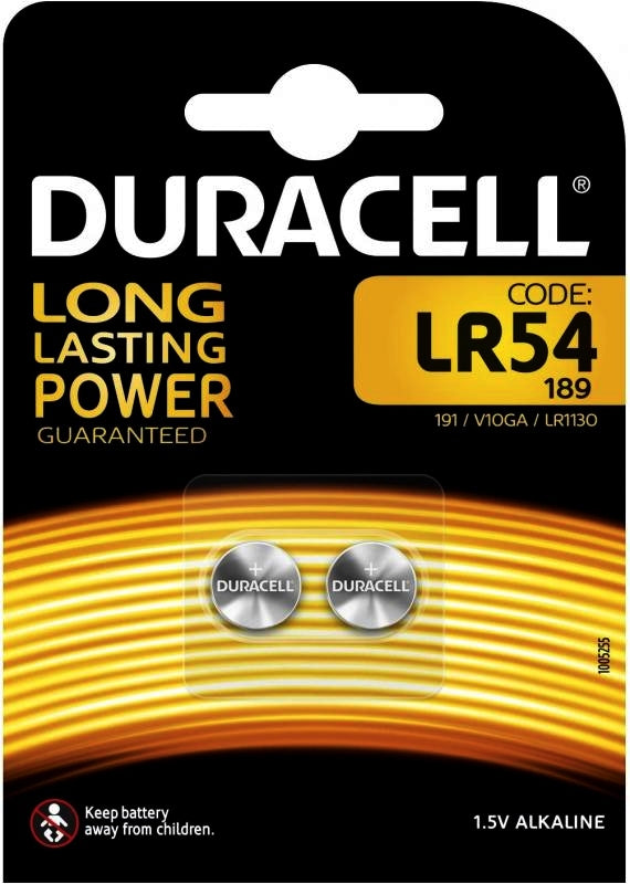 BATTERIE DURACELL SPECIALISTICHE ALCALINE DA 1,5 V