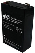 BATTERIA AL PIOMBO RICARICABILE 6V - 3,2A CON TERMINALE FASTON 4,8 mm