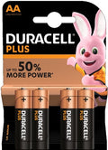 BLISTER 4 BATTERIE DURACELL PLUS STILO (AA)