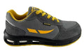 SCARPA ANTINFORTUNISTICA BASSA GRIGIA IN PELLE SCAMOSCIATA E TESSUTO IN RETE NORMA S1 MODELLO MONKEY N°43